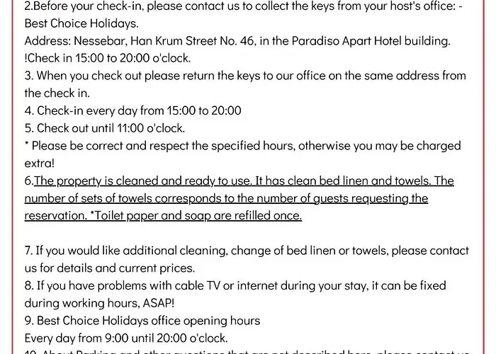 Paradiso 'в' 207 Two Bedroom アパート